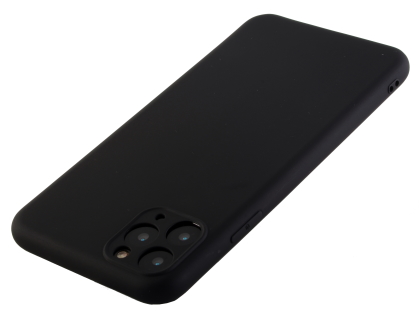 Silicone Case for Apple iPhone 11 Pro Max - Black