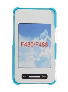 Back Case for Samsung F480 - Blue