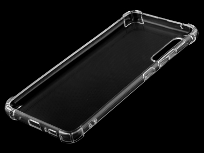 Gel Case with Bumper Edges for Samsung Galaxy A90 5G - Clear