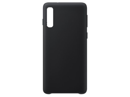 Silicone Case for Samsung Galaxy A90 5G - Black Soft Cover