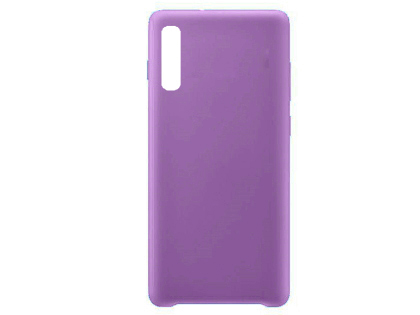 Silicone Case for Samsung Galaxy A90 5G - Purple Soft Cover