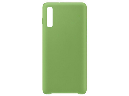 Silicone Case for Samsung Galaxy A90 5G - Green Soft Cover