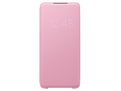 Genuine Samsung Galaxy S20+ Smart LED View Cover - Pink S View Cover