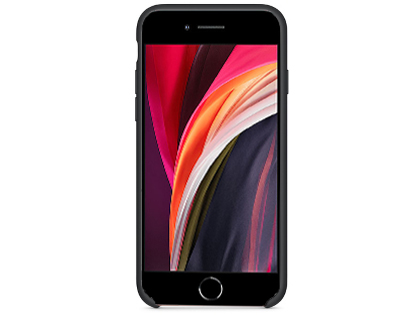 Silicone Case for Apple iPhone SE 2 / SE 3 - Black