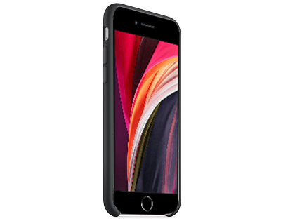 Silicone Case for Apple iPhone SE 2 / SE 3 - Black