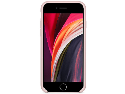 Silicone Case for Apple iPhone SE 2 / SE 3 - Pink Sand