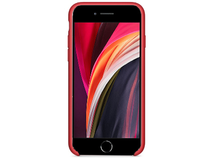 Silicone Case for Apple iPhone SE 2 / SE 3 - Red