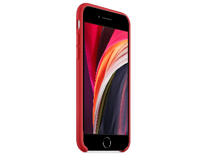 Silicone Case for Apple iPhone SE 2 / SE 3 - Red