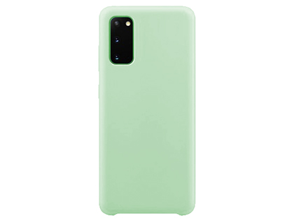 Silicone Case for Samsung Galaxy S20 - Green Soft Cover