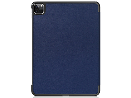 Premium Slim Synthetic Leather Flip Case with Stand for iPad Pro 11 (2020) - Midnight Blue