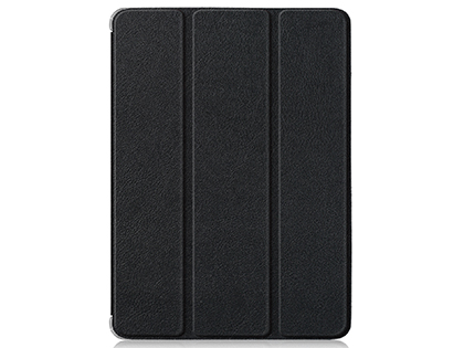 Premium Slim Synthetic Leather Flip Case with Stand for iPad Pro 12.9 (2020) - Black