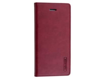 Mercury Goospery Blue Moon Wallet Case for iPhone SE 2 / SE 3 - Burgundy