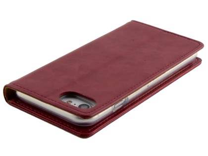 Mercury Goospery Blue Moon Wallet Case for iPhone SE 2 / SE 3 - Burgundy