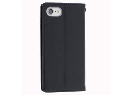 Mercury Goospery Blue Moon Wallet Case for iPhone SE 2 / SE 3 - Black