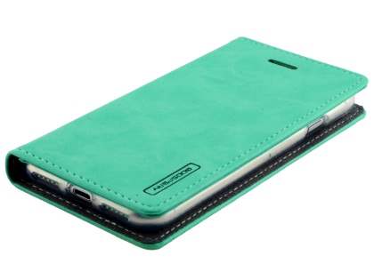 Mercury Goospery Blue Moon Wallet Case for iPhone SE 2 / SE 3 - Mint