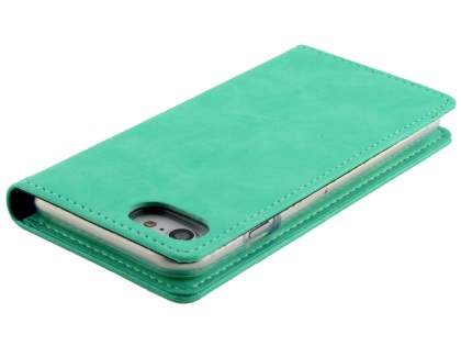 Mercury Goospery Blue Moon Wallet Case for iPhone SE 2 / SE 3 - Mint