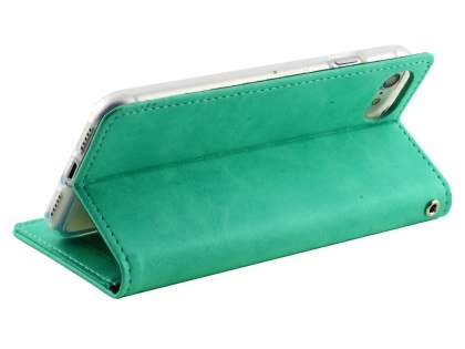 Mercury Goospery Blue Moon Wallet Case for iPhone SE 2 / SE 3 - Mint