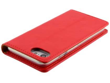 Mercury Goospery Blue Moon Wallet Case for iPhone SE 2 / SE 3 - Red