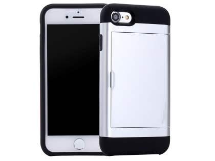 Impact Case with Card Pocket for iPhone SE 2 / SE 3 - Silver Impact Case with Card Pocket for iPhone SE 2 / SE 3 - Silver