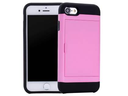 Impact Case with Card Pocket for iPhone SE 2 / SE 3 - Pink Impact Case with Card Pocket for iPhone SE 2 / SE 3 - Pink
