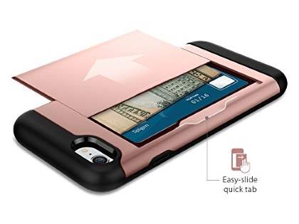 Impact Case with Card Pocket for iPhone SE 2 / SE 3 - Pink