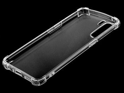 Gel Case with Bumper Edges for OPPO A91 - Clear