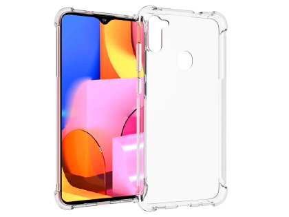 Gel Case with Bumper Edges for Samsung Galaxy A11 - Clear Soft Cover