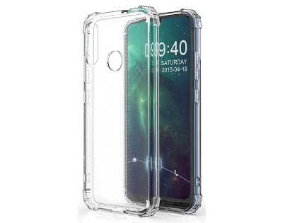 Gel Case with Bumper Edges for Motorola Moto E6 Plus - Clear Soft Cover