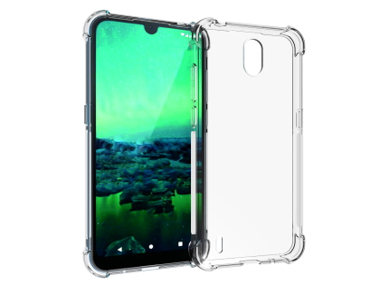 Gel Case with Bumper Edges for Nokia 1.3 - Clear Soft Cover