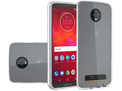 Ultra Thin Gel Case for Motorola Moto Z3 Play - Clear Soft Cover