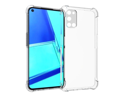 Gel Case with Bumper Edges for OPPO A72 - Clear Soft Cover