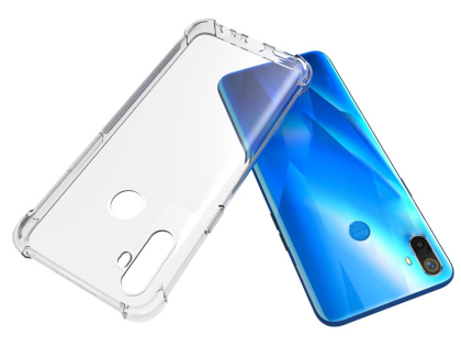 Gel Case with Bumper Edges for OPPO Realme C3 Clear Mobile Mate