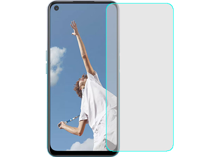 Flat Tempered Glass Screen Protector for Oppo A72 - Screen Protector