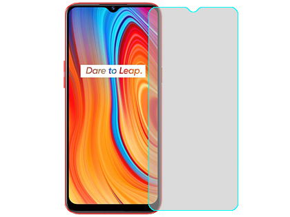 Flat Tempered Glass Screen Protector for Oppo Realme C3 - Screen Protector