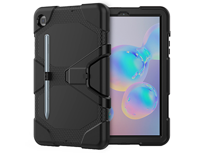 Rugged Case for Samsung Galaxy Tab S6 Lite - Classic Black Impact Case