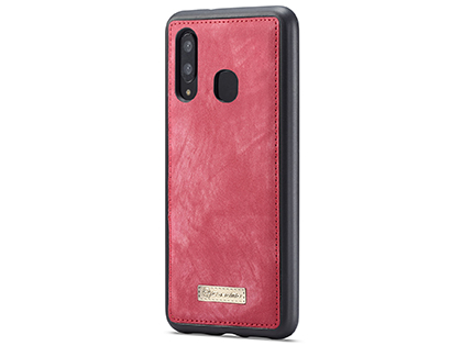 CaseMe 2-in-1 Synthetic Leather Wallet Case for Samsung Galaxy A30 - Pink/Blush