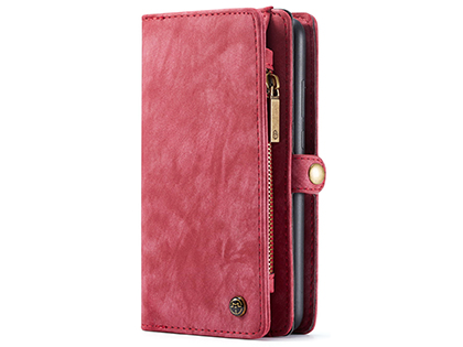 CaseMe 2-in-1 Synthetic Leather Wallet Case for Samsung Galaxy A51 - Pink/Blush