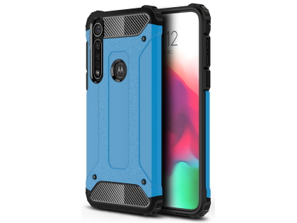 Impact Case for Motorola Moto G8 Plus - Blue Impact Case
