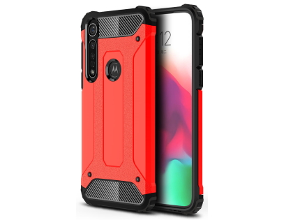 Impact Case for Motorola Moto G8 Plus - Red Impact Case