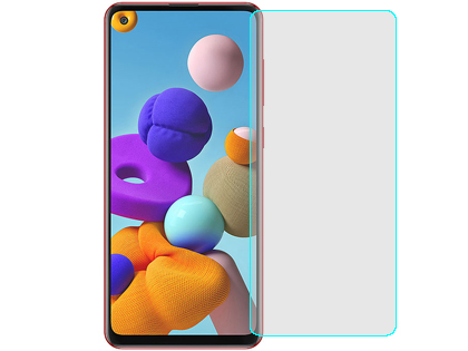 Flat Tempered Glass Screen Protector for Samsung Galaxy A21s - Screen Protector