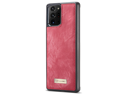 CaseMe 2-in-1 Synthetic Leather Wallet Case for Samsung Galaxy Note20 Ultra - Pink/Blush