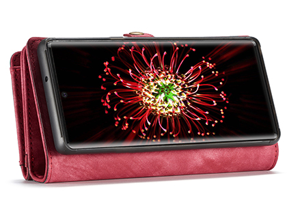 CaseMe 2-in-1 Synthetic Leather Wallet Case for Samsung Galaxy Note20 Ultra - Pink/Blush