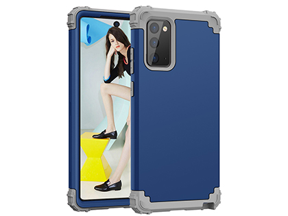 Defender Case for the Samsung Galaxy Note20 - Navy Impact Case