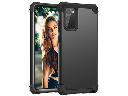 Defender Case for the Samsung Galaxy Note20 - Black Impact Case