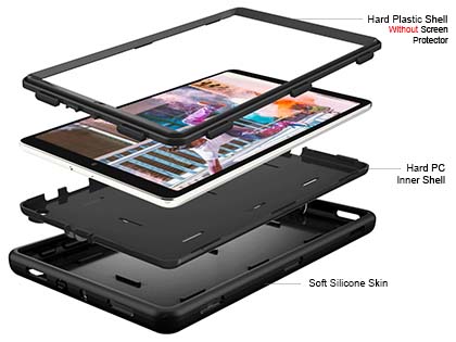 Impact Case for the Samsung Galaxy Tab A 10.1 (2019) - Black
