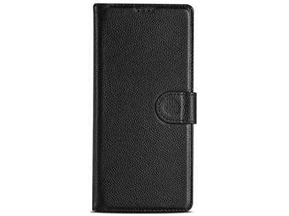 Premium Leather Wallet Case for Samsung Galaxy Note20 - Black
