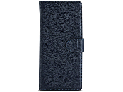 Premium Leather Wallet Case for Samsung Galaxy Note20 - Midnight Blue