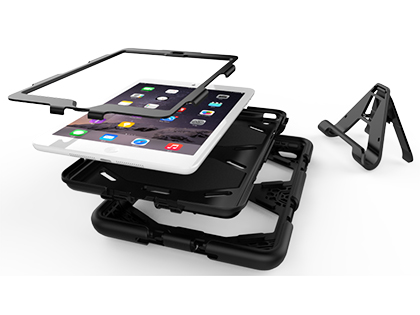 Rugged Case for Apple iPad Mini 1/2/3 - Classic Black
