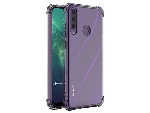 Gel Case with Bumper Edges for Huawei Y9 Prime (2019) - Clear Soft Cover