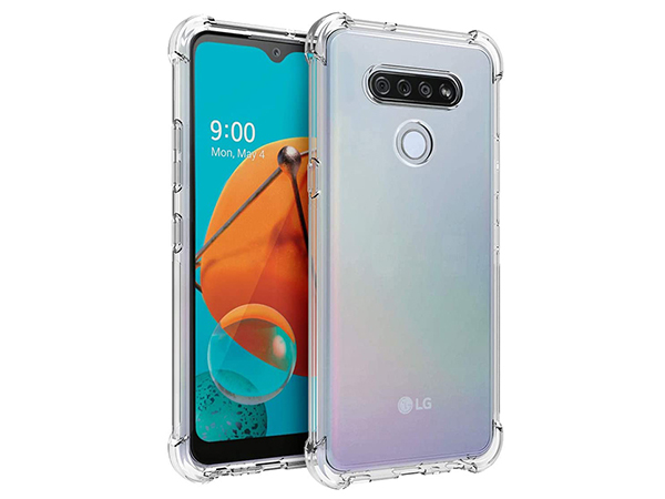 Gel Case with Bumper Edges for LG K41s - Clear Soft Cover